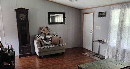 3-bedroom house located along side the Racine lock and dam with access to park.