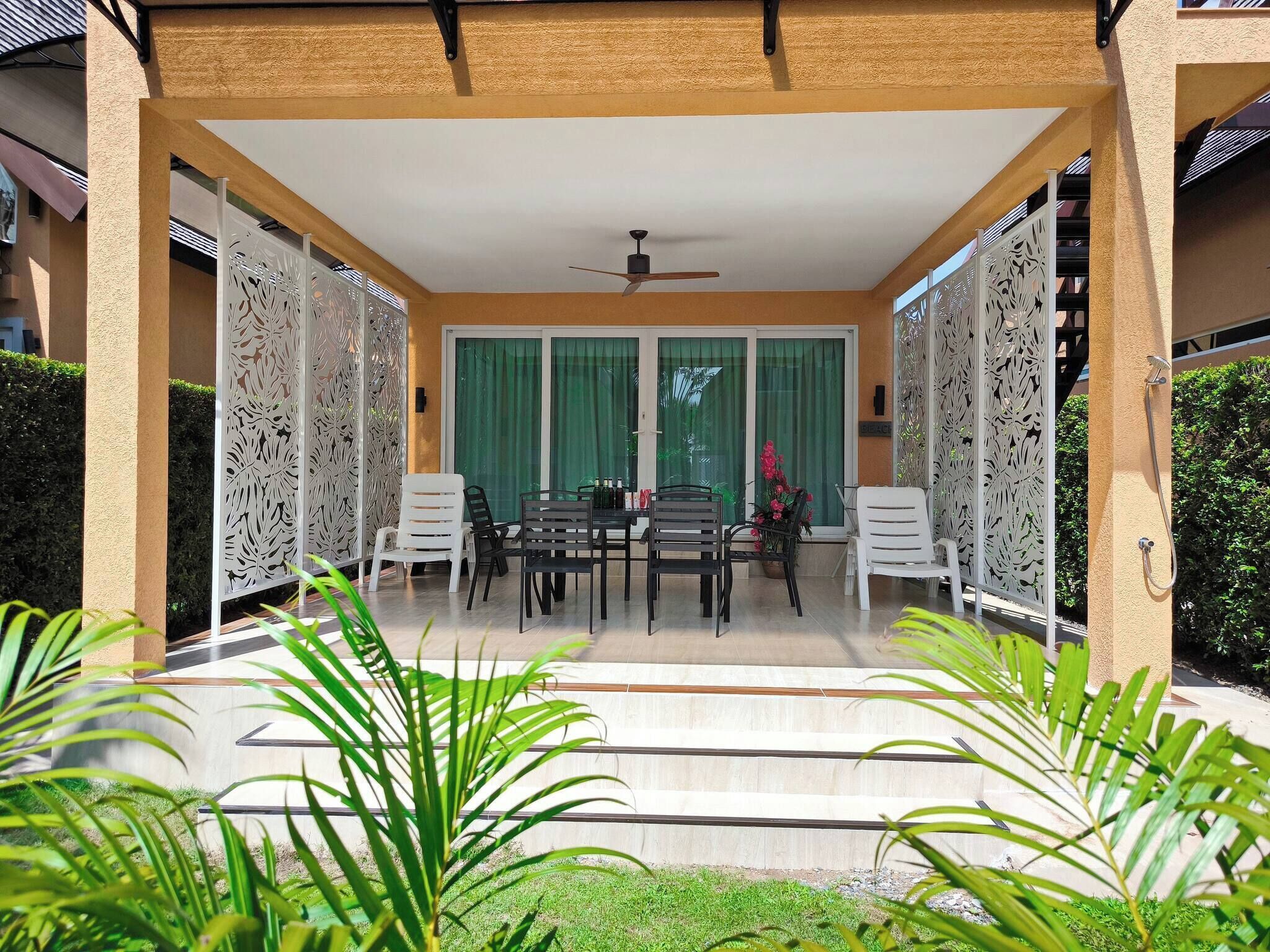 Villa, 1 chambre, patio, vue jardin | Restauration extérieure