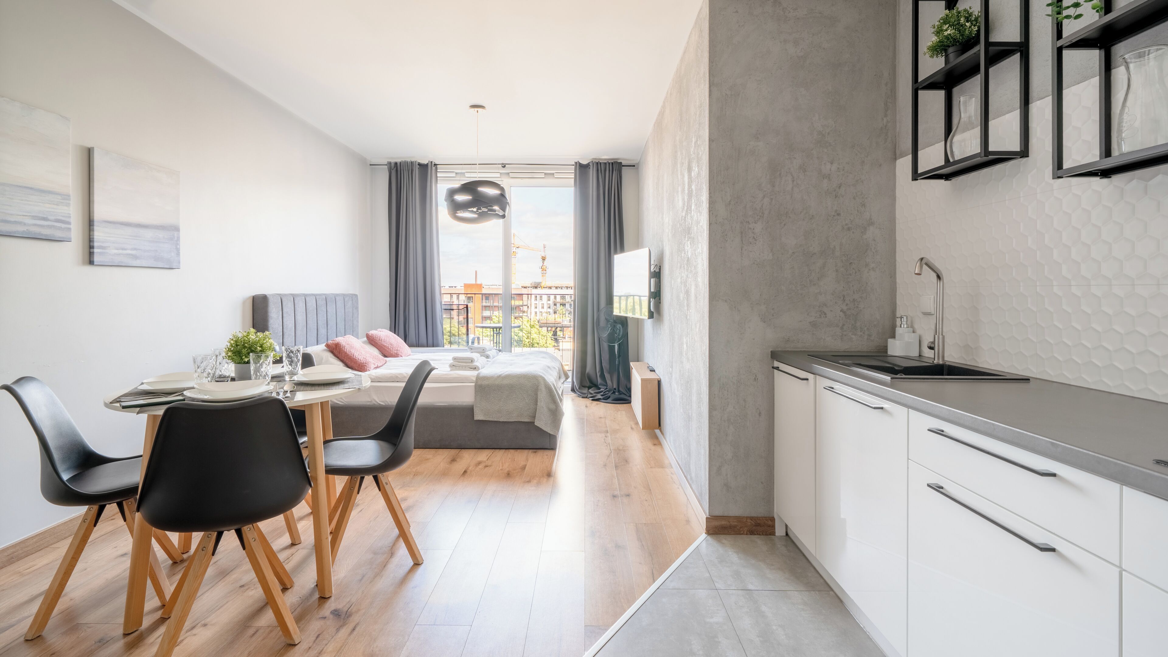 Studio Suite, balkon | Tempat makan