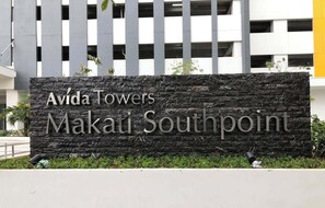 Schild für Avida Towers Makati Southpoint.