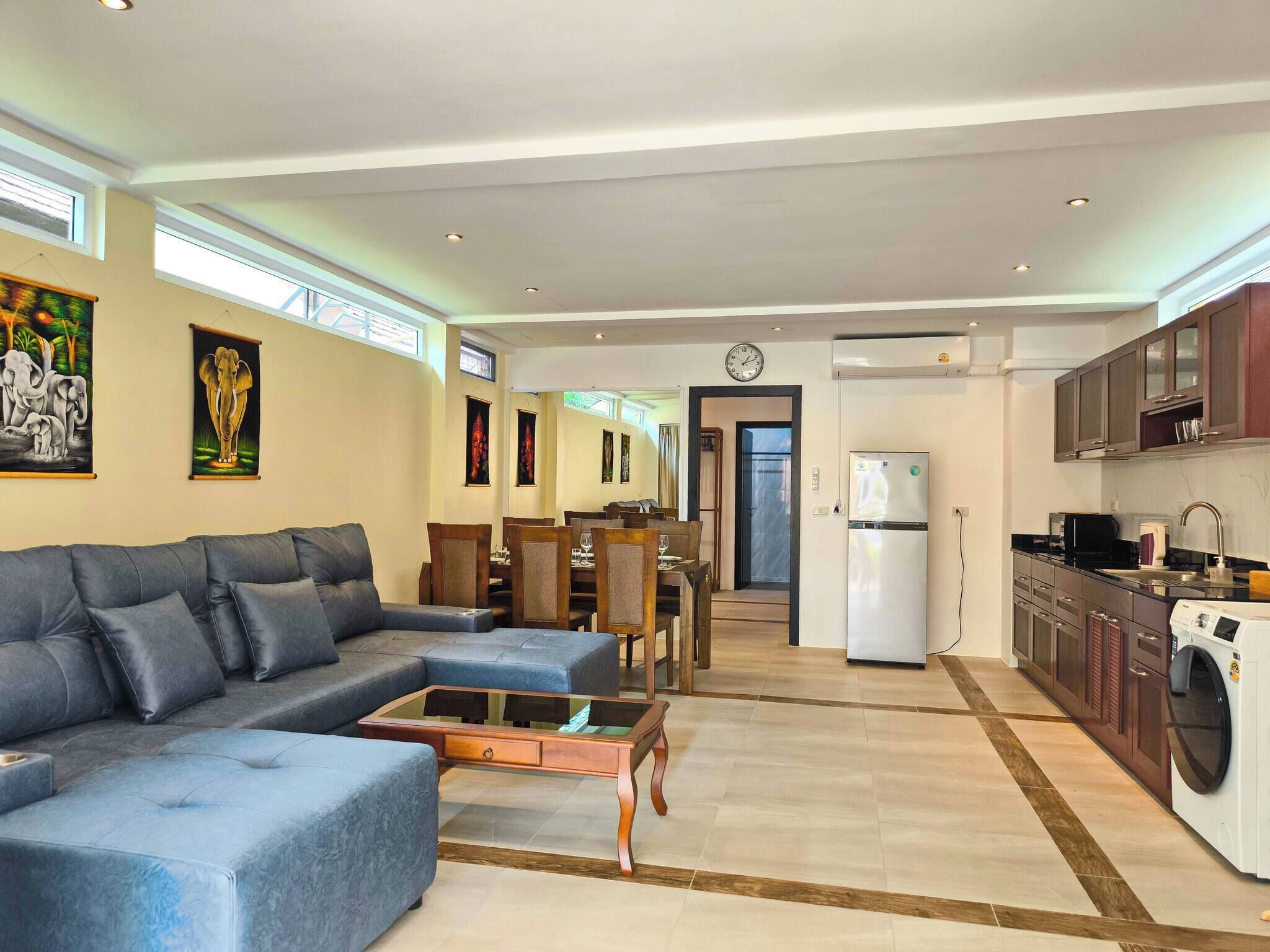 Villa, 4 Bedrooms, Smoking, Patio | Living area