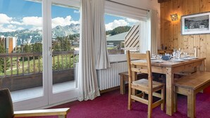 Dining - Apartment mountain view, close to slopes - 8 guests (Courchevel)