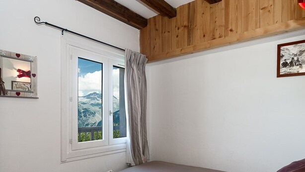 Free WiFi - Apartment mountain view, close to slopes - 8 guests (Courchevel)
