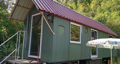 Tiny House Stay for Cyclists on the Saale Cycle Route