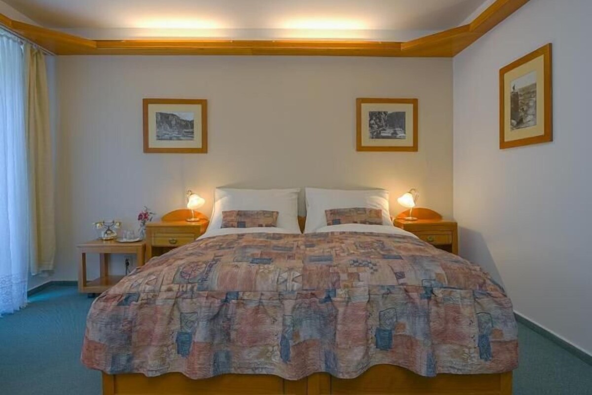 Superior double room | Cofres nos quartos, cortinas blackout, Wi-Fi de cortesia, roupa de cama