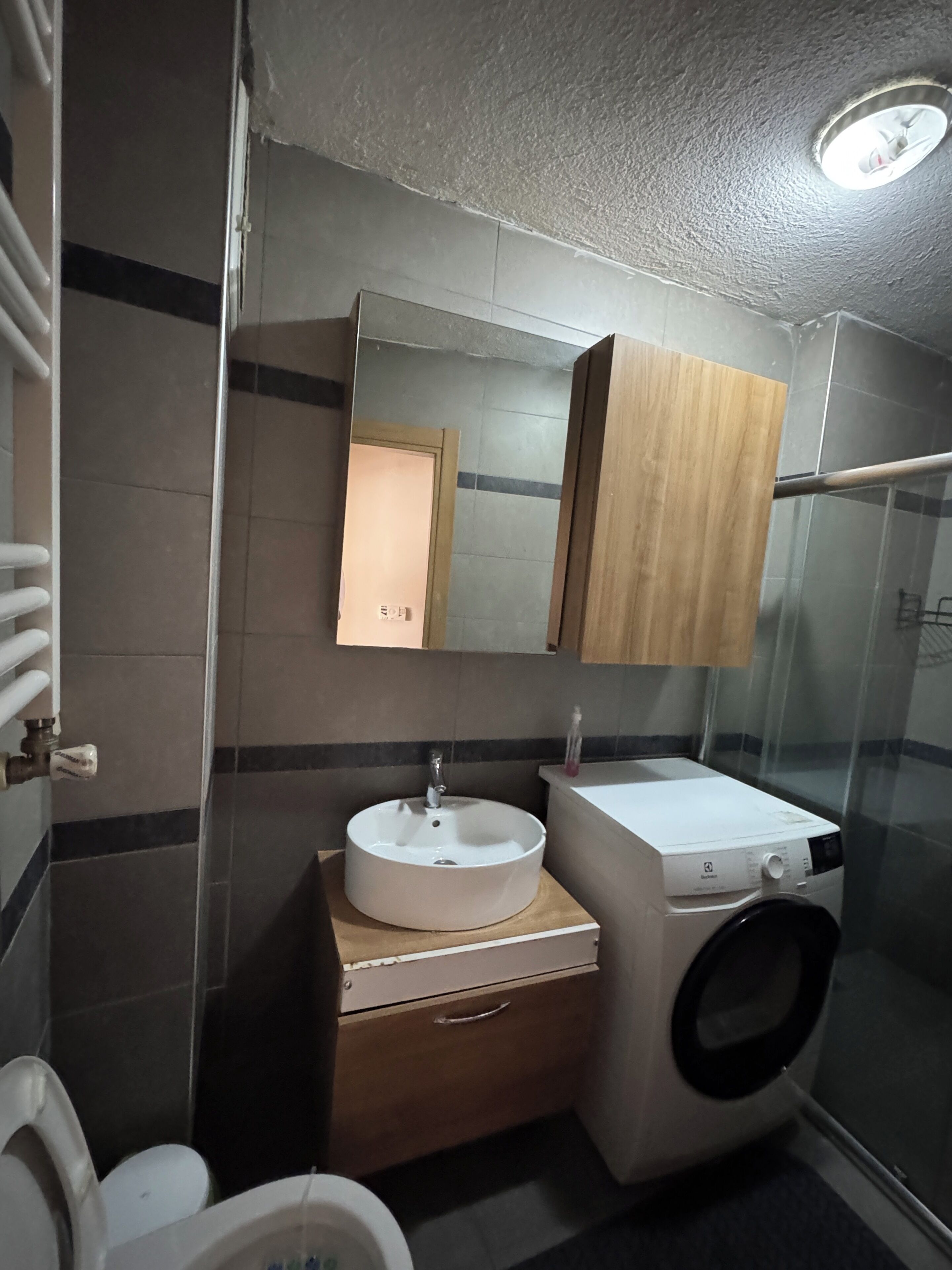Luxe Twin kamer, balkon, uitzicht op de stad | Badkamer