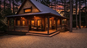 Unclassified image, 3 of 42, button - Secluded Cabin Perfect for Couples & Families with Hot Tub & Stone Fireplace in Broken Bow, Oklahoma (Broken Bow)