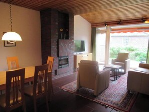 Living area - House 3 on Polderweg – Cozy, comfortable accommodations for up to 5 guests (Langeoog)
