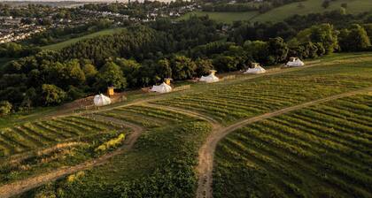 Glamping Site with 5 Tents - The Natterjack, Bath