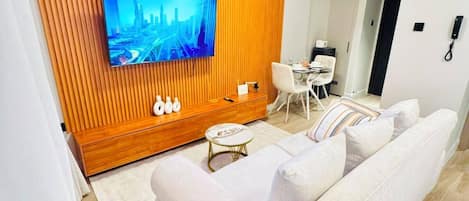 Classic Studio Suite, Balcony, City View | Desk, laptop workspace, iron/ironing board, WiFi (free)