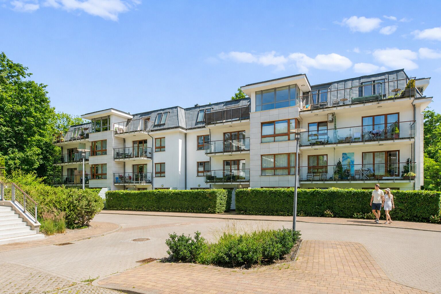 Deluxe-Apartment, Balkon | Aussenbereich