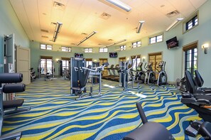 Fitness facility - ☆☆☆☆☆Price Drop! OCT-NOV - 4BR ChampionsGate - Pool - Themed Rooms! 
☆☆☆☆☆ (Davenport)