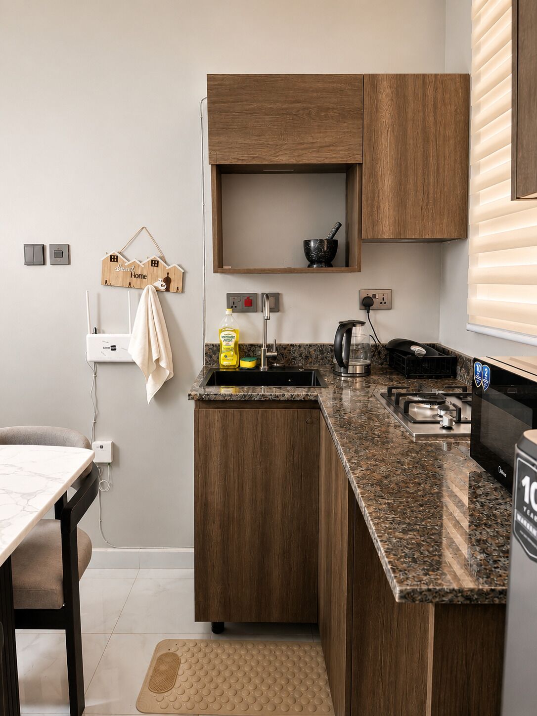 Deluxe Apartment, Balcony | Dapur peribadi