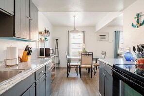Coffee/tea maker, fridge, microwave, oven - Oceanfront 2BR • Walk to Atlantic Park (Virginia Beach)