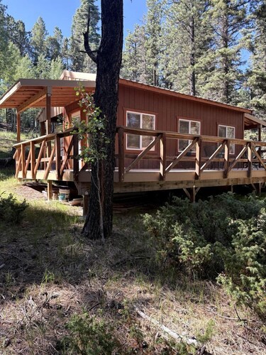 Rustic Glamping Camper Cabin Near Hunting Unit 6A & San Pedro Parks Wilderness, New Mexico