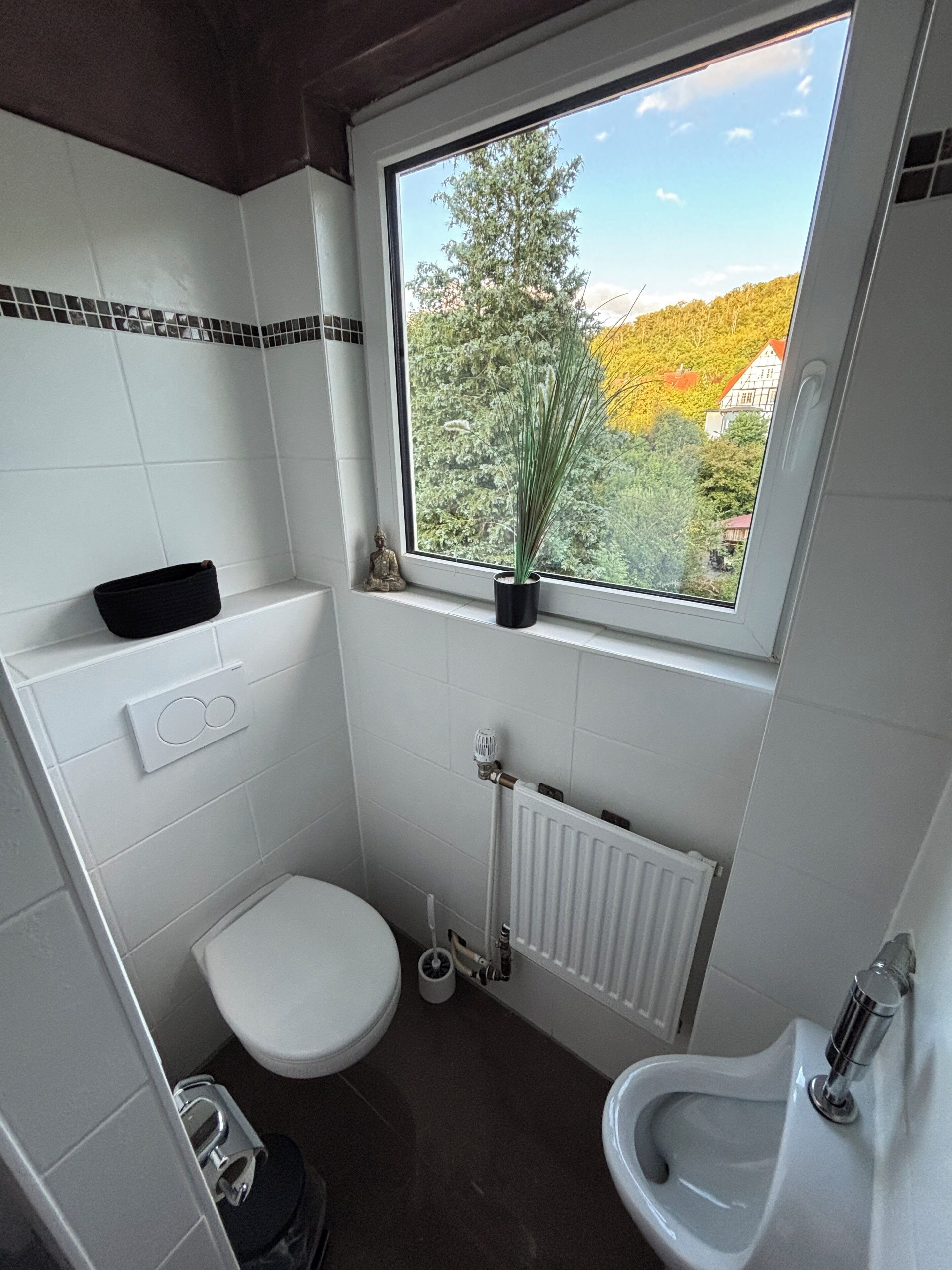 Dusche, Seife, Toilettenpapier