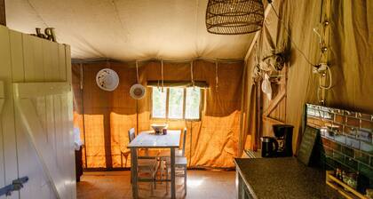 Glamping tent Africa