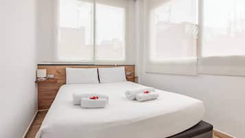 1 dormitorio, Internet, ropa de cama
