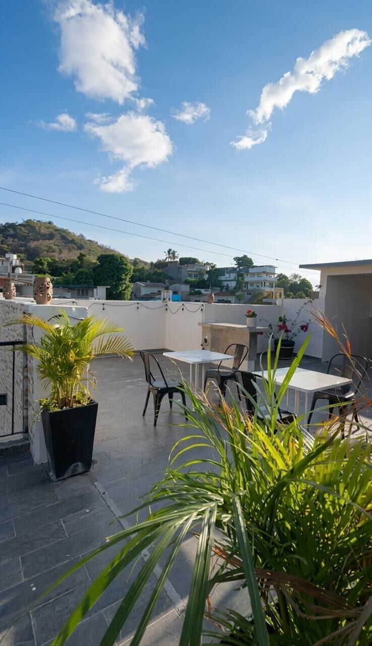 Terraza en la azotea
