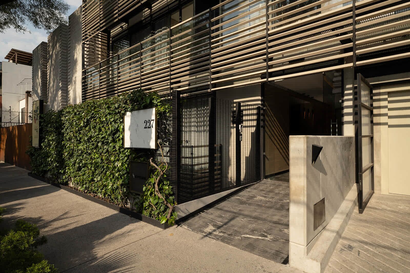 Exterior detail