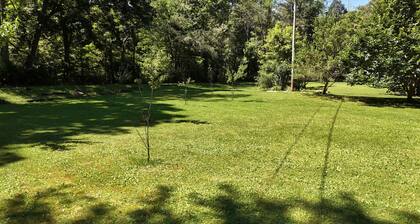 Charming, streamside, 3-bedroom country house in Confluence!