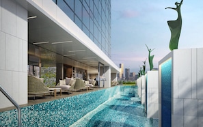 Outdoor pool, open 6:00 AM to 10:00 PM, lifeguards on site - Hyatt Centric East Taipei (Taipei)