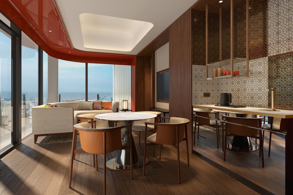 Premium Suite, 1 King Bed (101 View) | Minibar, in-room safe, iron/ironing board (on request)