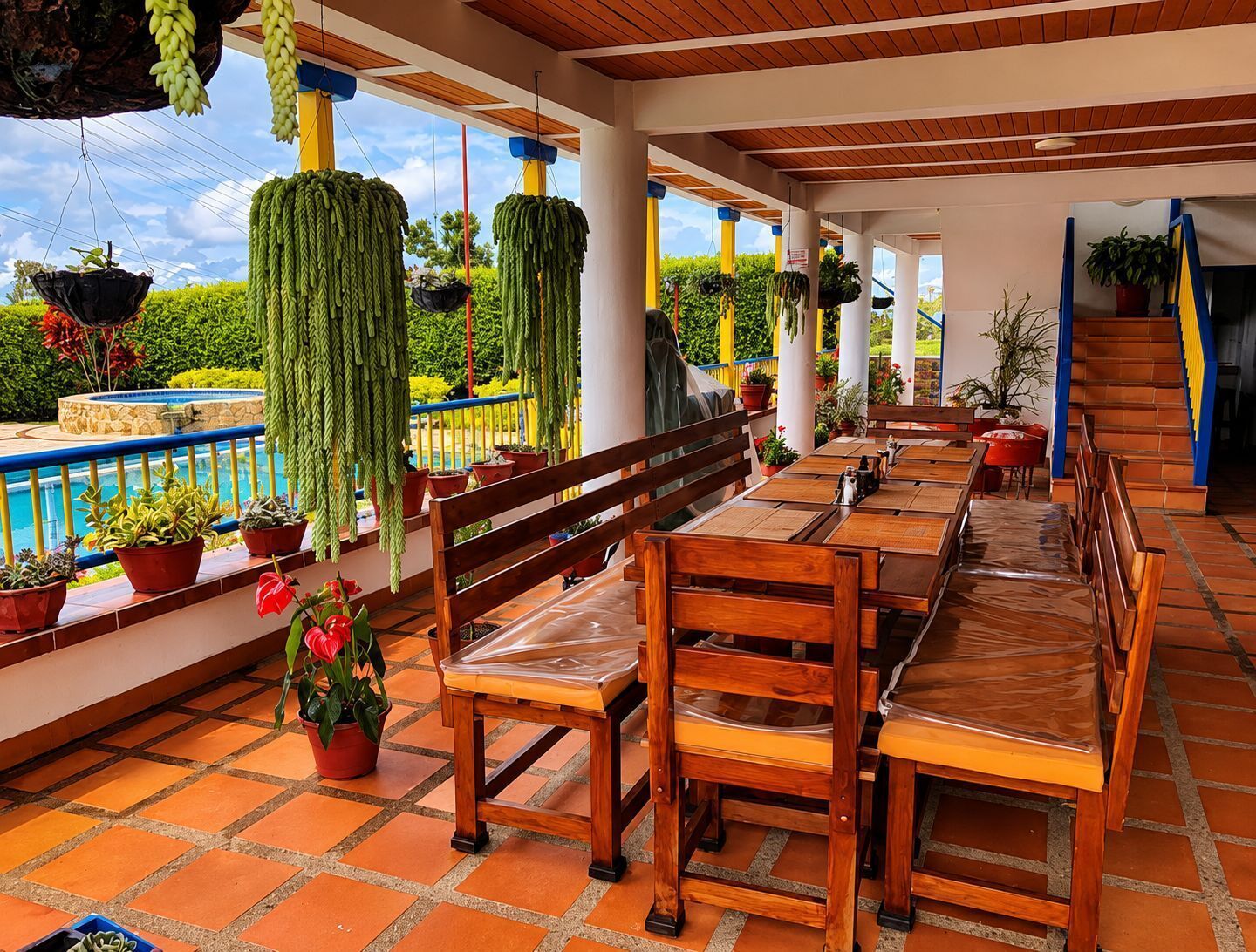 Restaurante al aire libre
