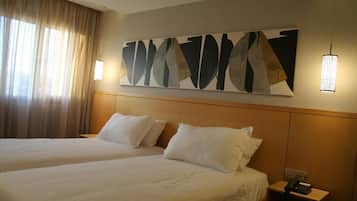 In-room safe, soundproofing, iron/ironing board, WiFi (free)