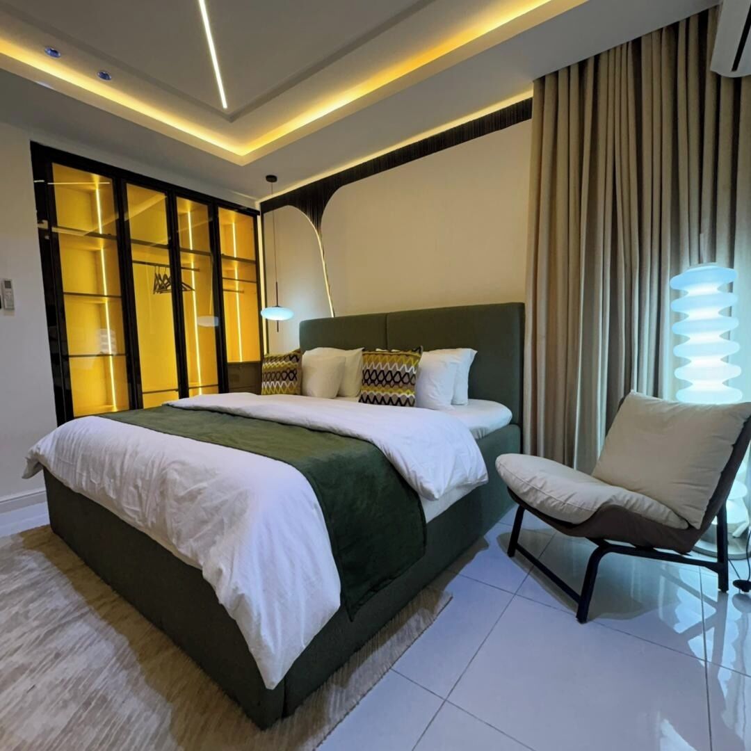 Economy Apartment, Balcony, City View | In-room safe, desk, laptop workspace, blackout curtains
