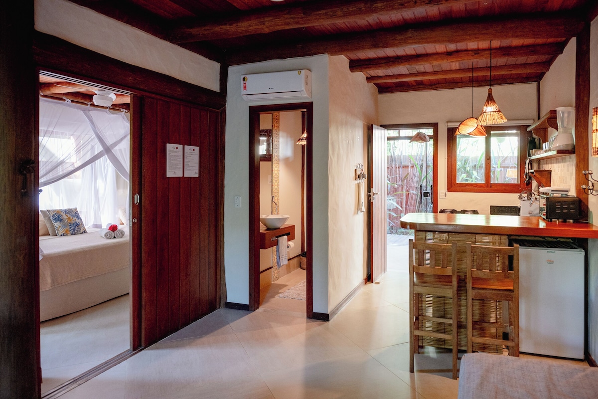 Deluxe-Studio, Veranda, Gartenblick