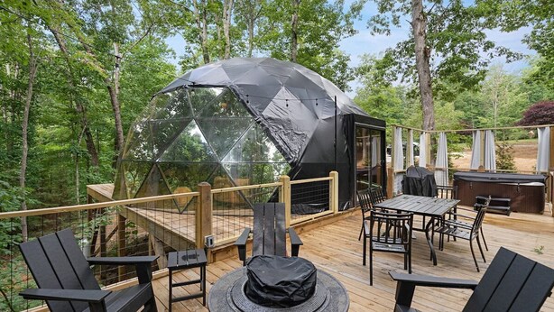 Panoramic Suite, Mountain View | Outdoor dining - Terralodge (Monteagle)