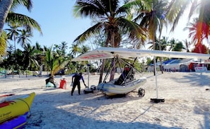 Private beach, white sand, 2 beach bars - CARIBBEAN DREAMS at SOL CARIBE (Punta Cana)
