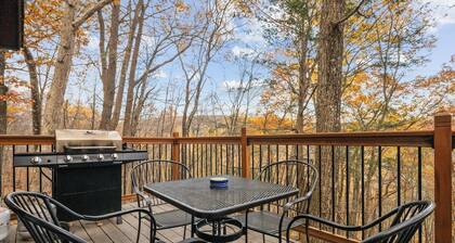 Cozy Masthope Chalet on 2 Private Wooded Acres w/ Grill, Fire Pit & Pet-Friendly