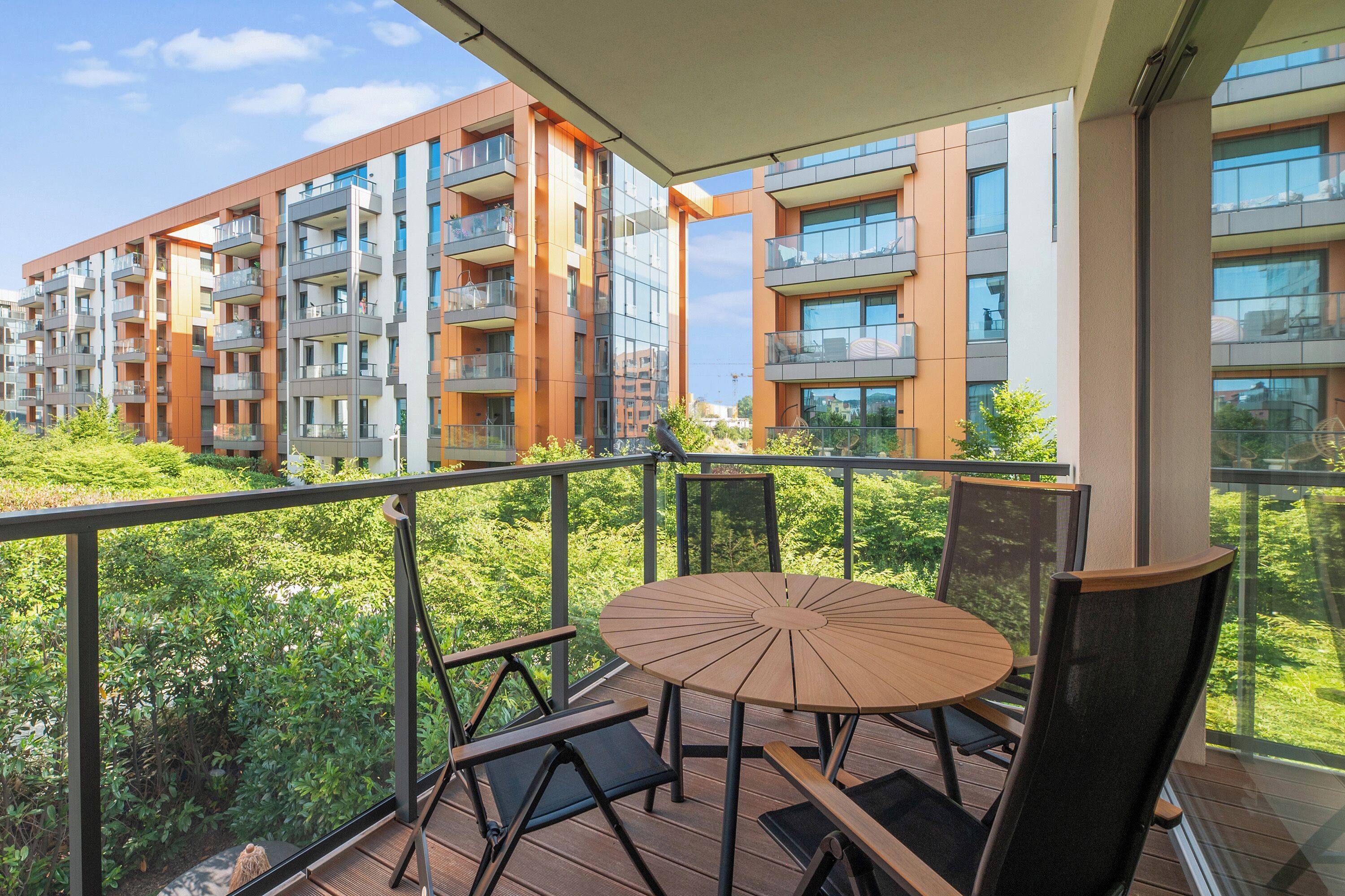 Deluxe appartement | Buiten dineren