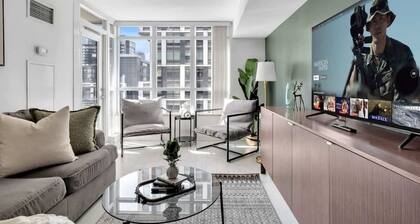 Modern 2BR Waterfront Retreat City Views