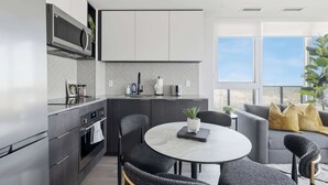 Unclassified image, 5 of 40, button - Modern 2BR Retreat with Private Balcony & Parking (Toronto)