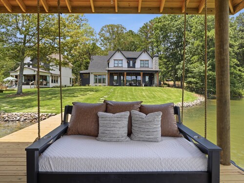 Brand New Lake Martin Getaway Lakefront with Private Dock