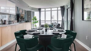 Dining - City Lights & Balcony Views | 2BR Downtown Gem! (Toronto)