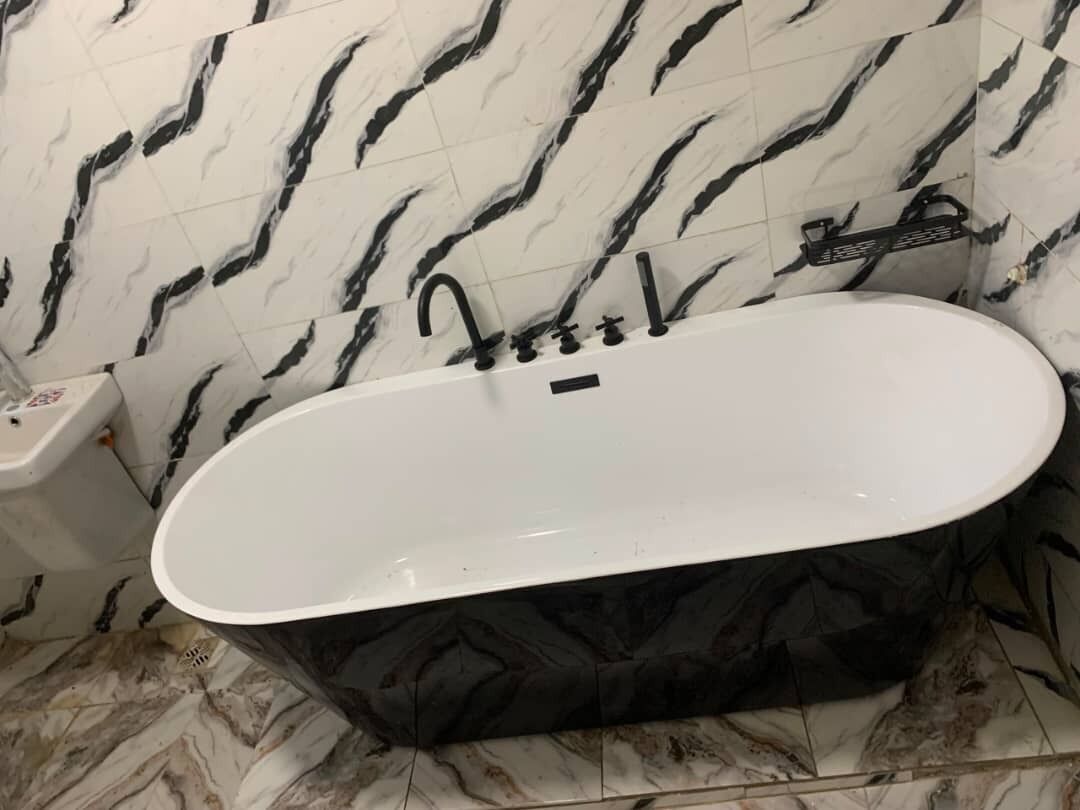 Casa, 3 habitaciones, para fumadores, balcón | Baño