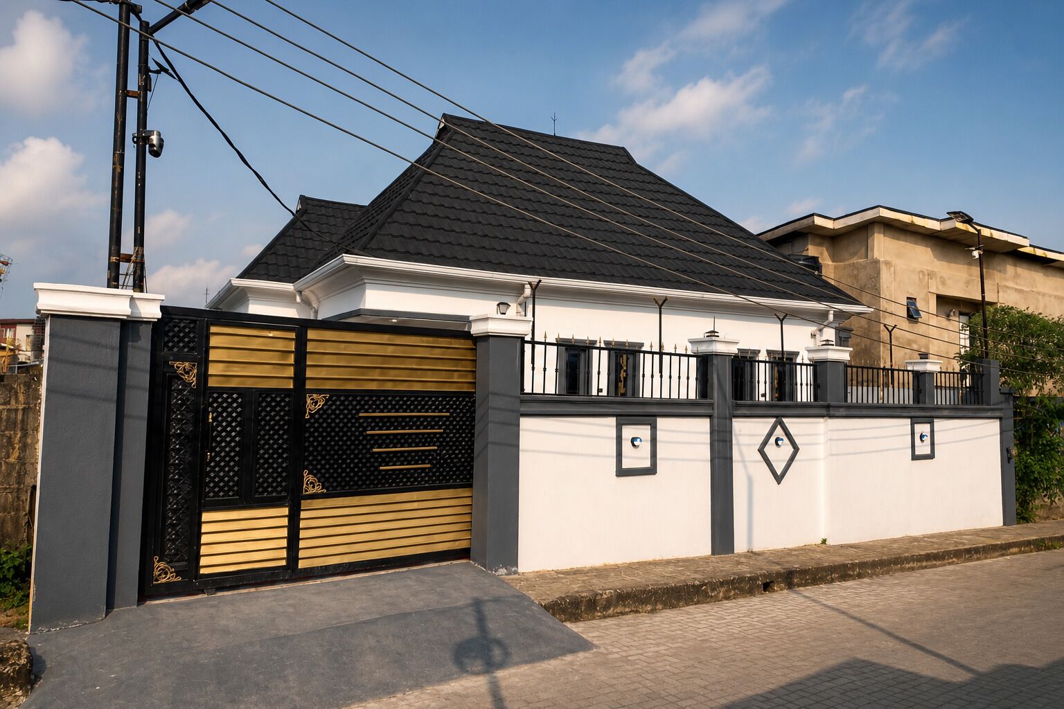 Casa, 3 habitaciones, para fumadores, balcón | Entrada de la propiedad