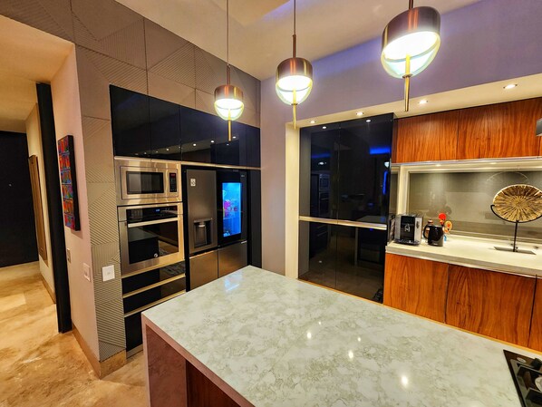 Private kitchen - EXCLUSIVE GATED LUXURY • PANORAMIC OCEAN & SUNSET VIEWS • PRIME PV (Puerto Vallarta)