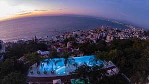 Outdoor pool - EXCLUSIVE GATED LUXURY • PANORAMIC OCEAN & SUNSET VIEWS • PRIME PV (Puerto Vallarta)