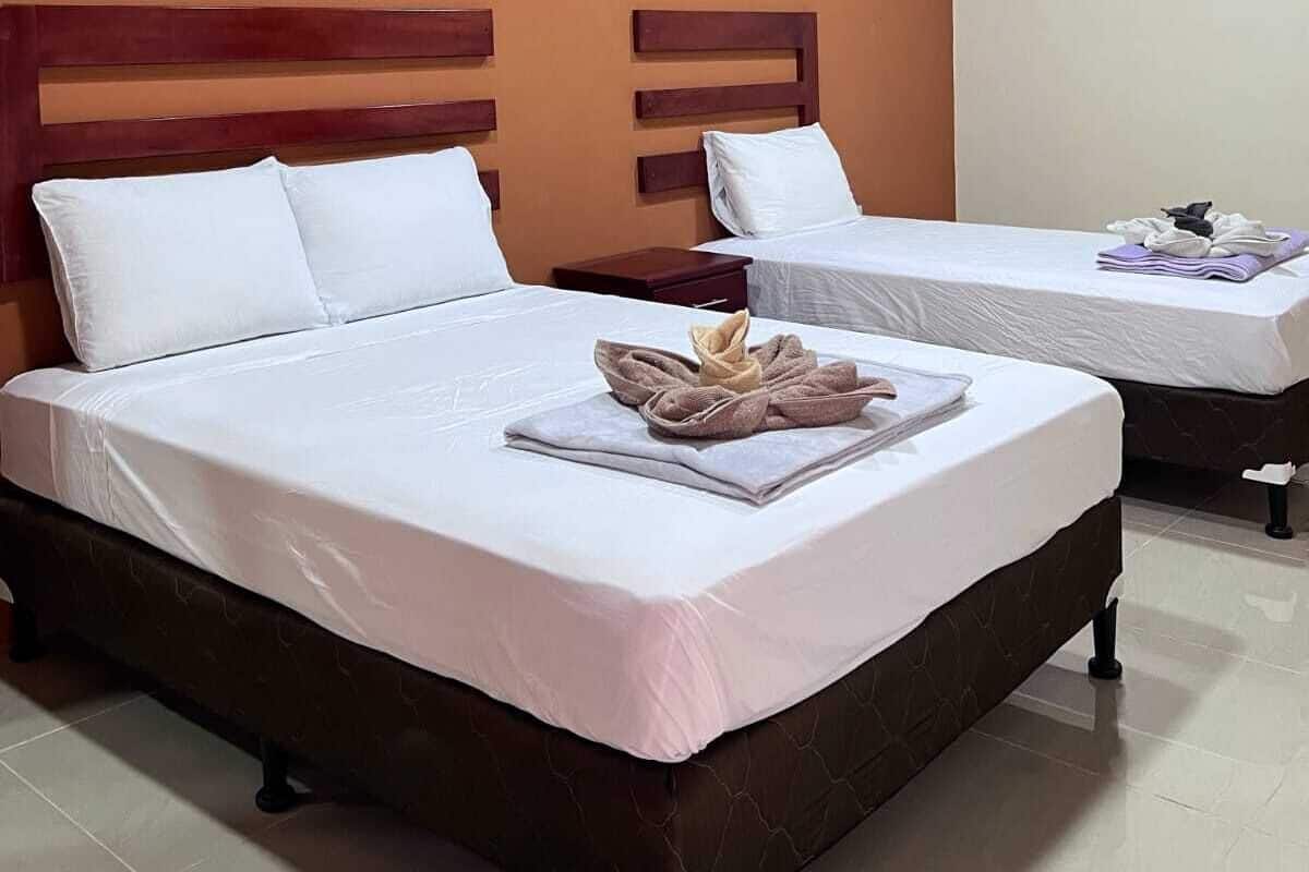 Classic Quadruple Room | Blackout drapes, iron/ironing board (on request), WiFi (free)