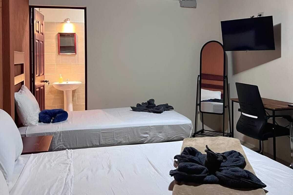 Classic Triple Room | Blackout drapes, iron/ironing board (on request), WiFi (free)