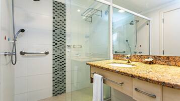 Basic-Apartment | Badezimmer | Dusche