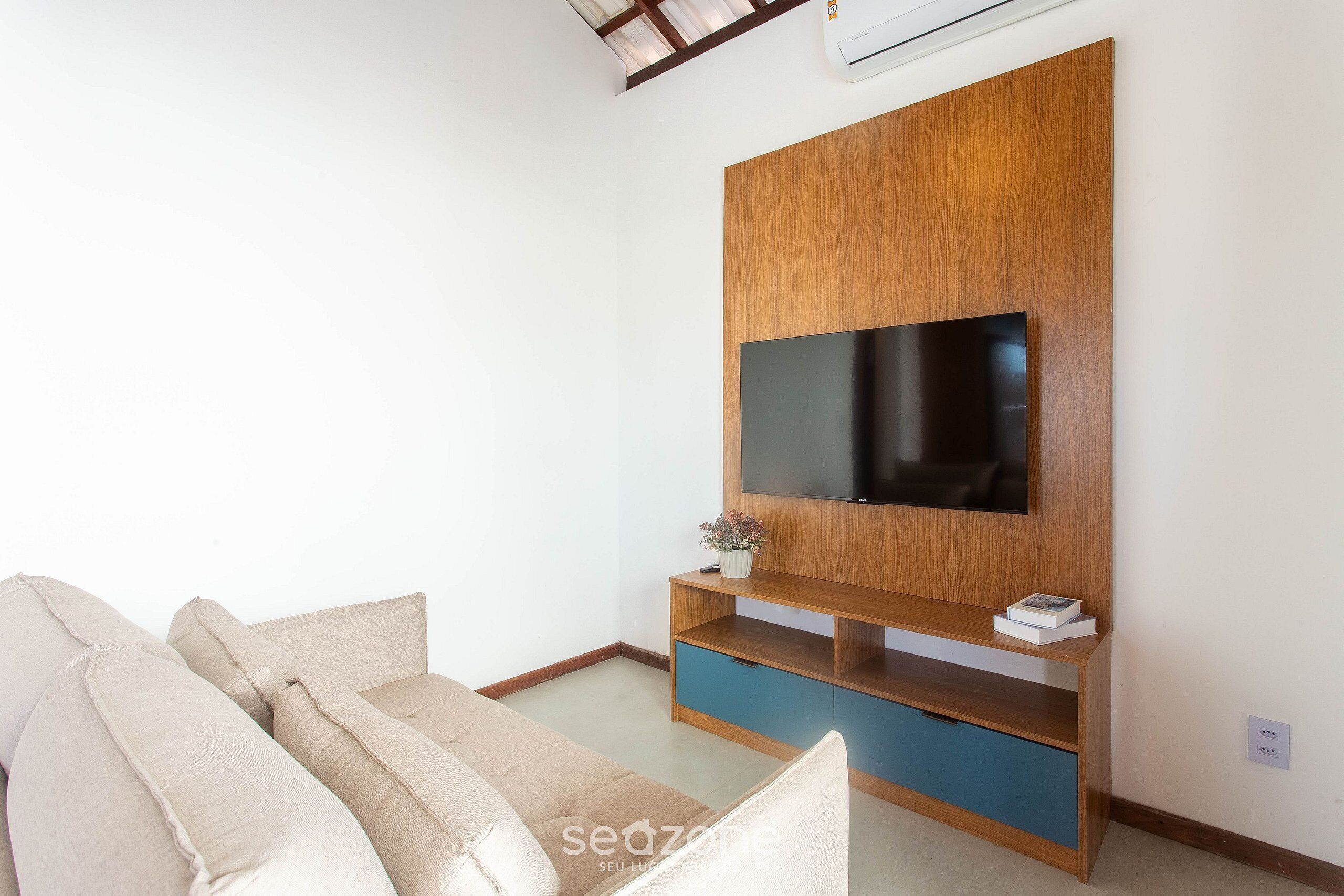 Villa | Living area | 40-inch TV with digital channels