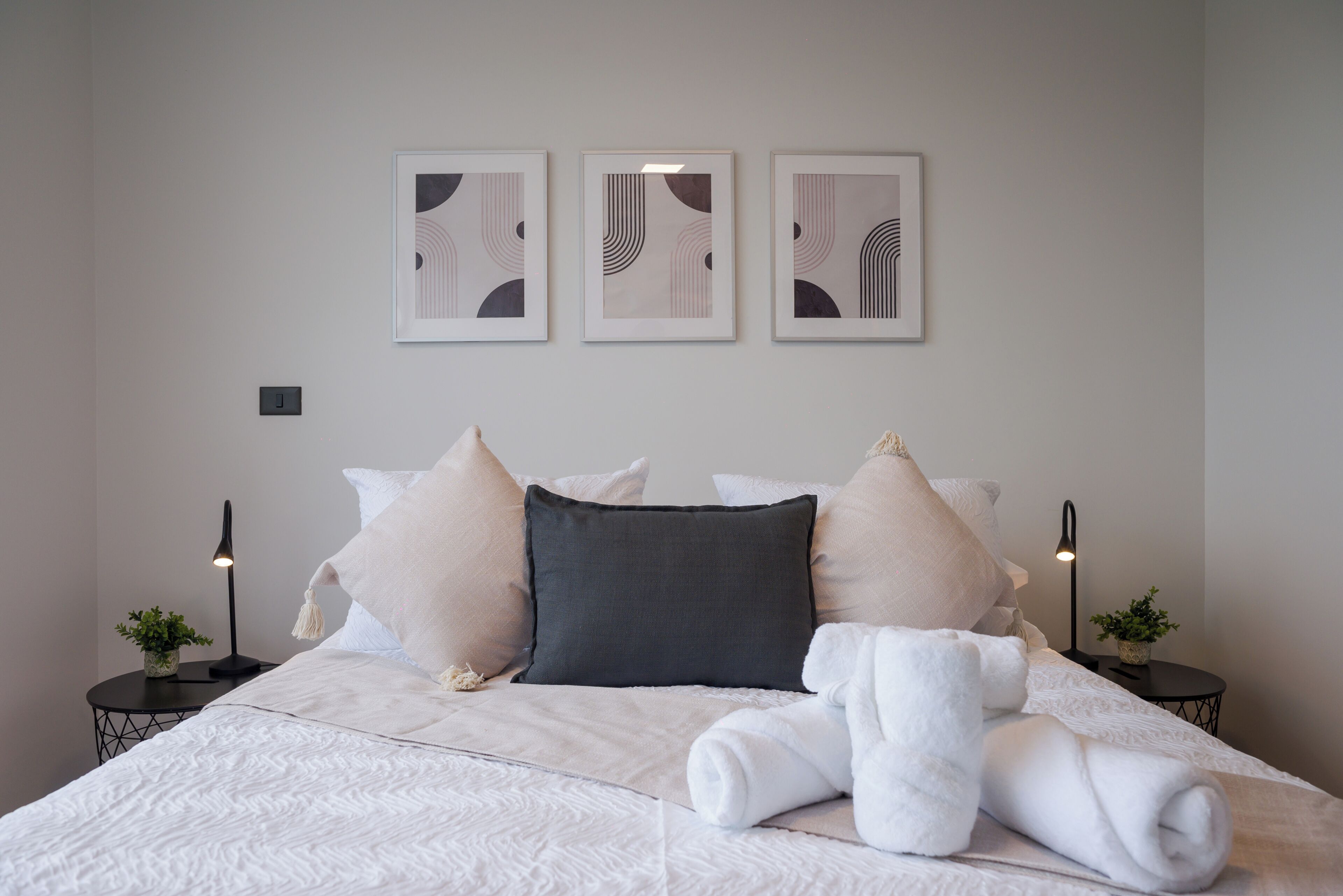 Family Apartment, City View | Blackout curtains, iron/ironing board, free WiFi