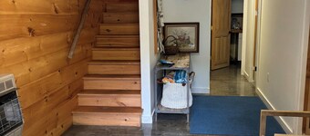 New! “Lost on a Mountain in Maine”: Escape to this pond front mountain-retreat!
