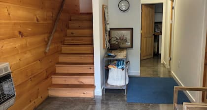 New! “Lost on a Mountain in Maine”: Escape to this pond front mountain-retreat!